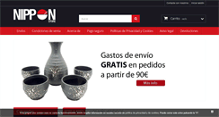 Desktop Screenshot of nipponstore.es